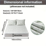 Breathable and Cooling Mattress Topper for Enhanced Sleep Comfort