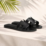 Women's Slippers | Cozy Summer Sandals | Leather Design