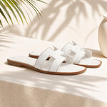 Women's Slippers | Cozy Summer Sandals | Leather Design
