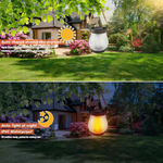Flickering Solar Lantern: Create Ambiance Anywhere Outdoors