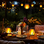 Flickering Solar Lantern: Create Ambiance Anywhere Outdoors