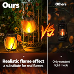 Flickering Solar Lantern: Create Ambiance Anywhere Outdoors