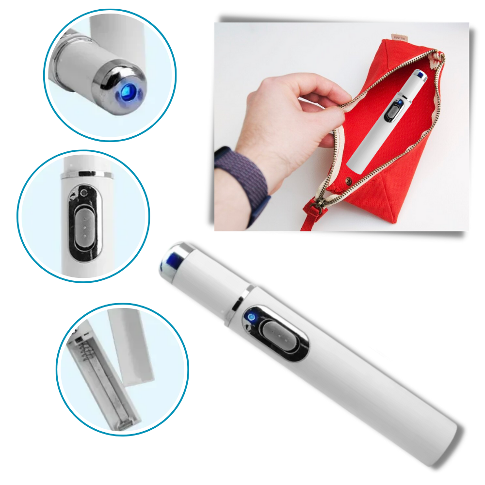 Compact Skin Laser Device for Scar and Discoloration Treatment