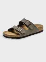 Comfortable Men's Sandals with Adjustable Footbed – Ergonomic Summer Slippers