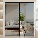 Magnetic Mosquito Mesh Door Curtain for Hands-Free Insect Protection