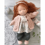 Handmade Cotton Waldorf Doll for Creative Play