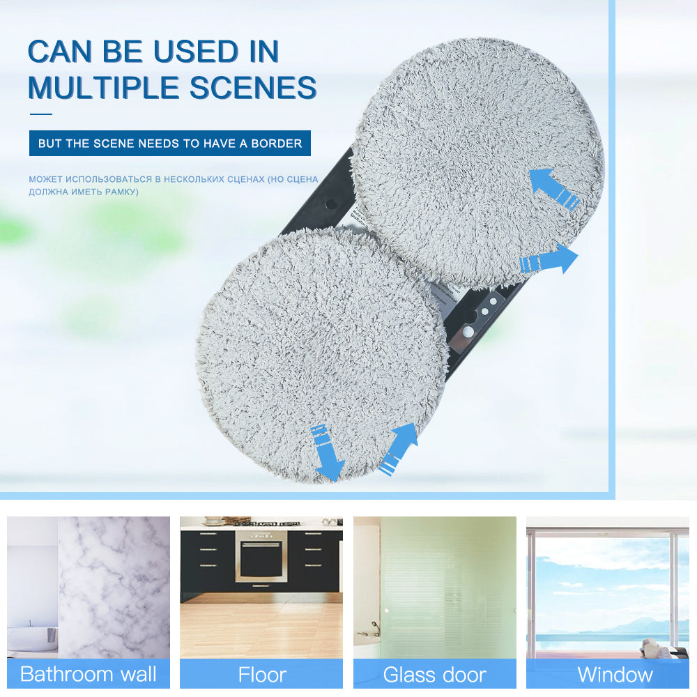 Smart Window Cleaning Robot – Hands-Free Operation with Remote Control for Streak-Free Results