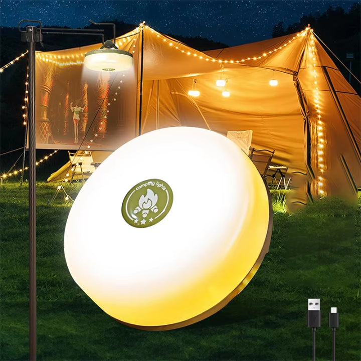 10m RGB Light String Camping Lamp – Enhance Atmosphere & Safety on Every Adventure