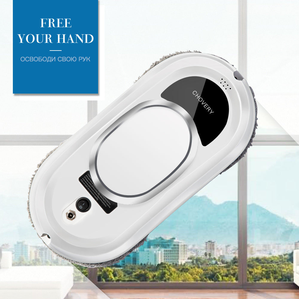 Smart Window Cleaning Robot – Hands-Free Operation with Remote Control for Streak-Free Results