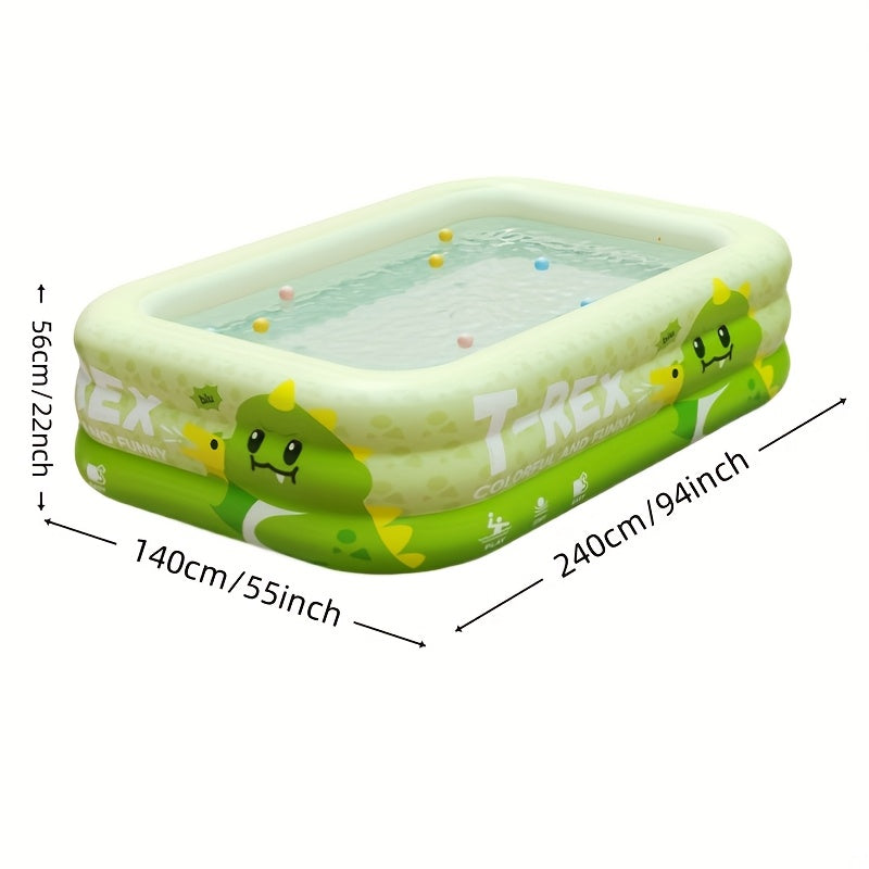 Dinosaur Inflatable Pool – Safe, Enjoyable, and Cozy
