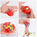Biodegradable Paper Throw Streamers – Confetti-Free, Set of 10