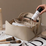 Elegant and Spacious Cosmetic Bag | Practical Storage Solution