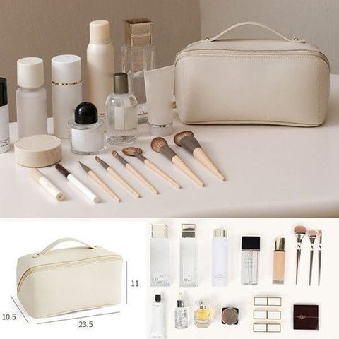 Elegant and Spacious Cosmetic Bag | Practical Storage Solution