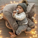 Soft and Cuddly Elephant Baby Pillow – Perfect for Snuggling