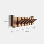 Creative Wooden Coat Rack for Hallway and Entrance