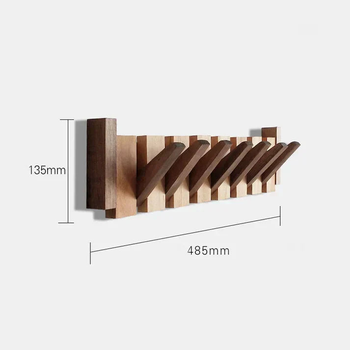 Elegant Three Hook Hanger for Piano Hanging Clothes Storage