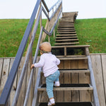 Slip-Resistant Stair Treads 10-Pack – 6"x24", 80-Grit, Weather-Resistant