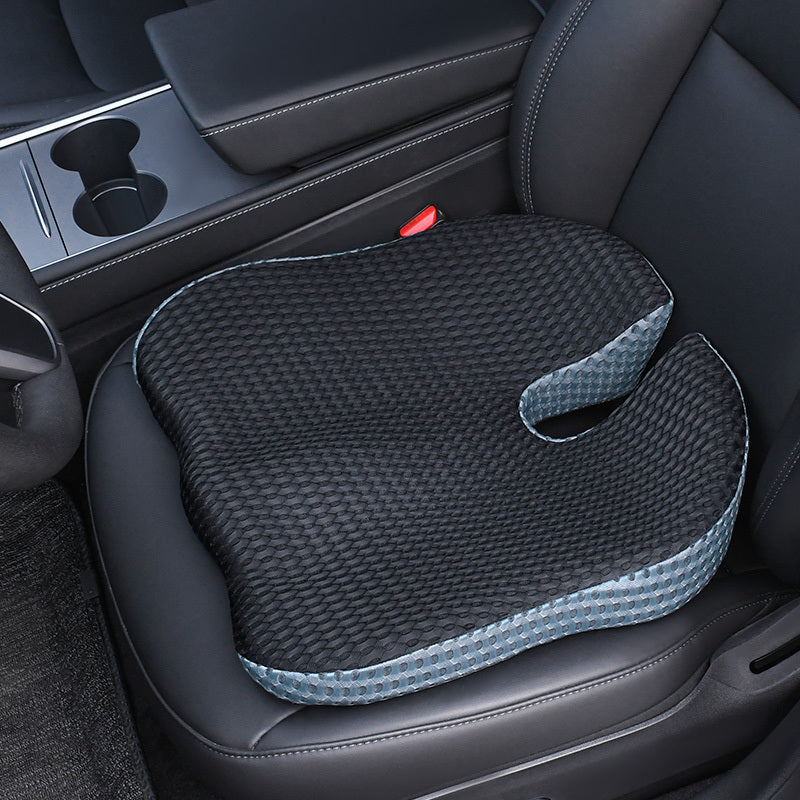 Ergonomic Triangular Car Seat Cushion – Memory Foam Comfort