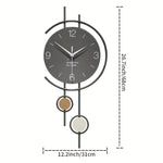 Silent Scandinavian Wall Clock