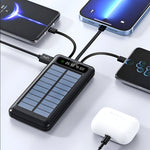 High-Capacity 20,000mAh Solar Power Bank – Quick Dual Charging