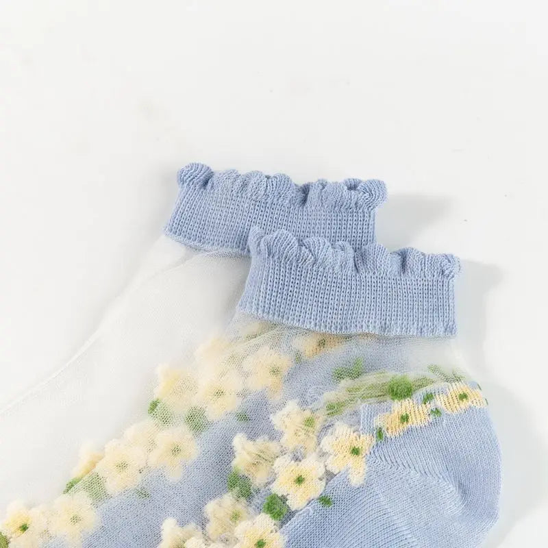 Elegant Lace Socks | Buy 5 Pairs, Get 5 Pairs FREE