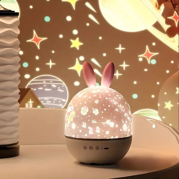 Star Projector - Enchanting Starry Sky & Relaxing Music