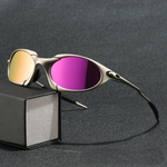 Men's Sport Polarized Sunglasses – UV Protection with Lightweight Metal Frame