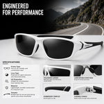 Polarized Sport Sunglasses with UV400 Protection