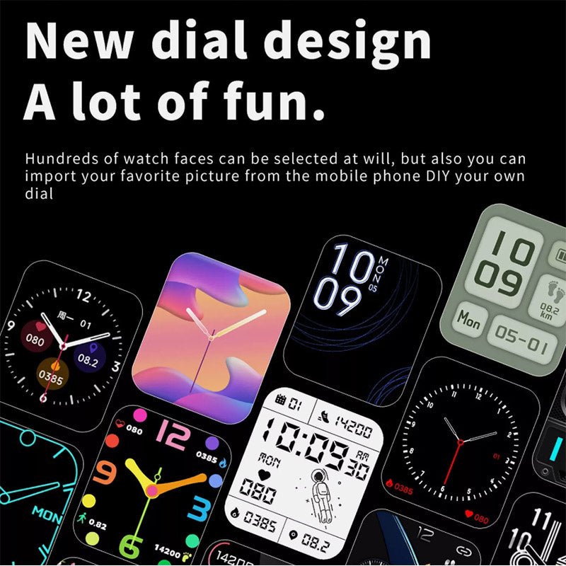 Advanced Fitness and Wellness Monitor Smart Watch
