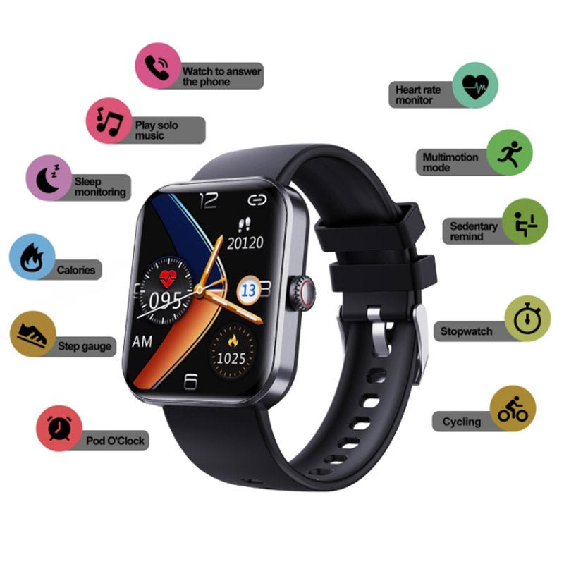 Advanced Fitness and Wellness Monitor Smart Watch