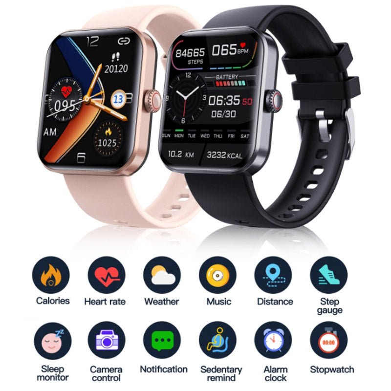Advanced Fitness and Wellness Monitor Smart Watch