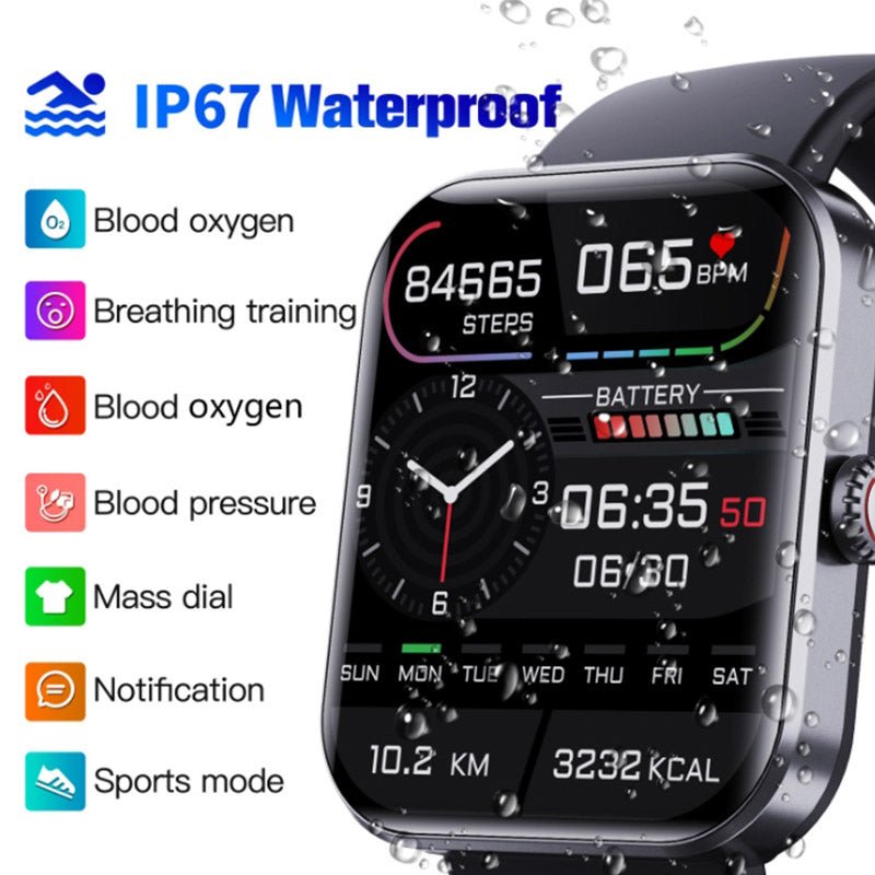 Advanced Fitness and Wellness Monitor Smart Watch