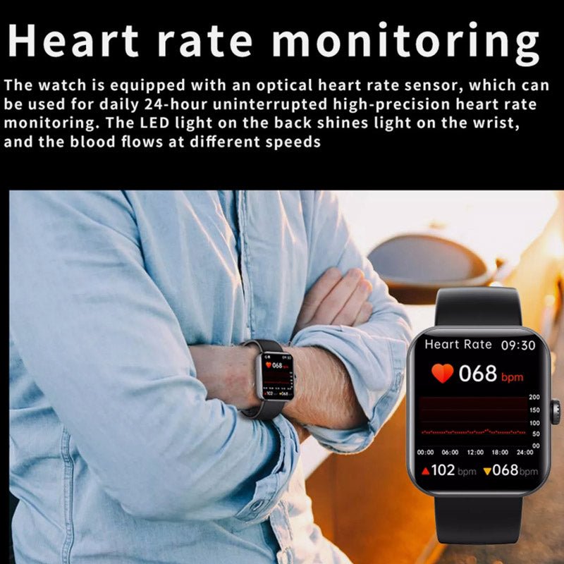 Advanced Fitness and Wellness Monitor Smart Watch