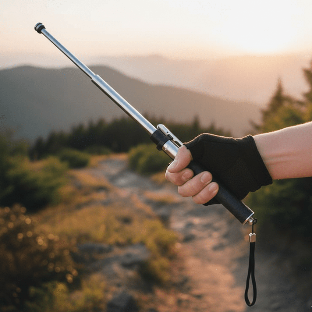 Ultimate Trekking Stick – Enhanced Safety & Stability with Every Step