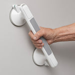 Shower, Bathtub, or Toilet Grab Bar | Suction Grip for Seniors - No Drilling Required