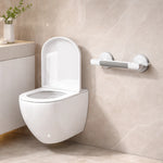 Shower, Bathtub, or Toilet Grab Bar | Suction Grip for Seniors - No Drilling Required
