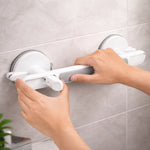 Shower, Bathtub, or Toilet Grab Bar | Suction Grip for Seniors - No Drilling Required