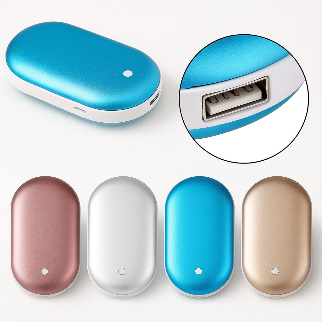 Electric Hand Warmer with Power Bank