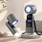 Handheld Fan with Flashlight