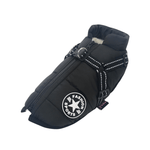 Dog Coat with Built-in Harness | Fleece Jacket