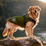Dog Coat with Built-in Harness | Fleece Jacket