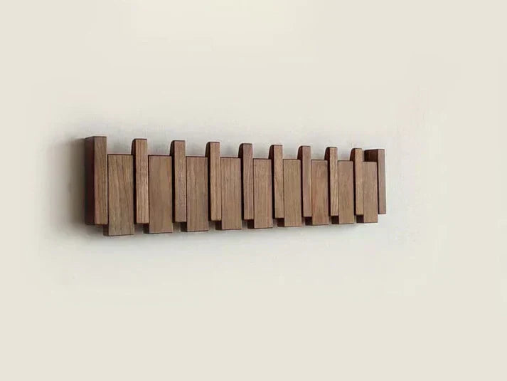 Elegant Three Hook Hanger for Piano Hanging Clothes Storage