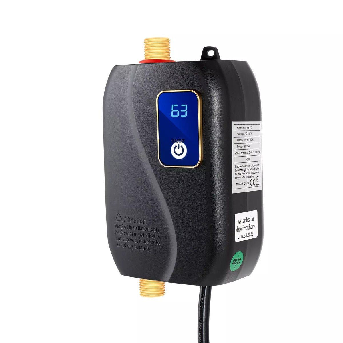 Instant Hot Water Tankless Heater