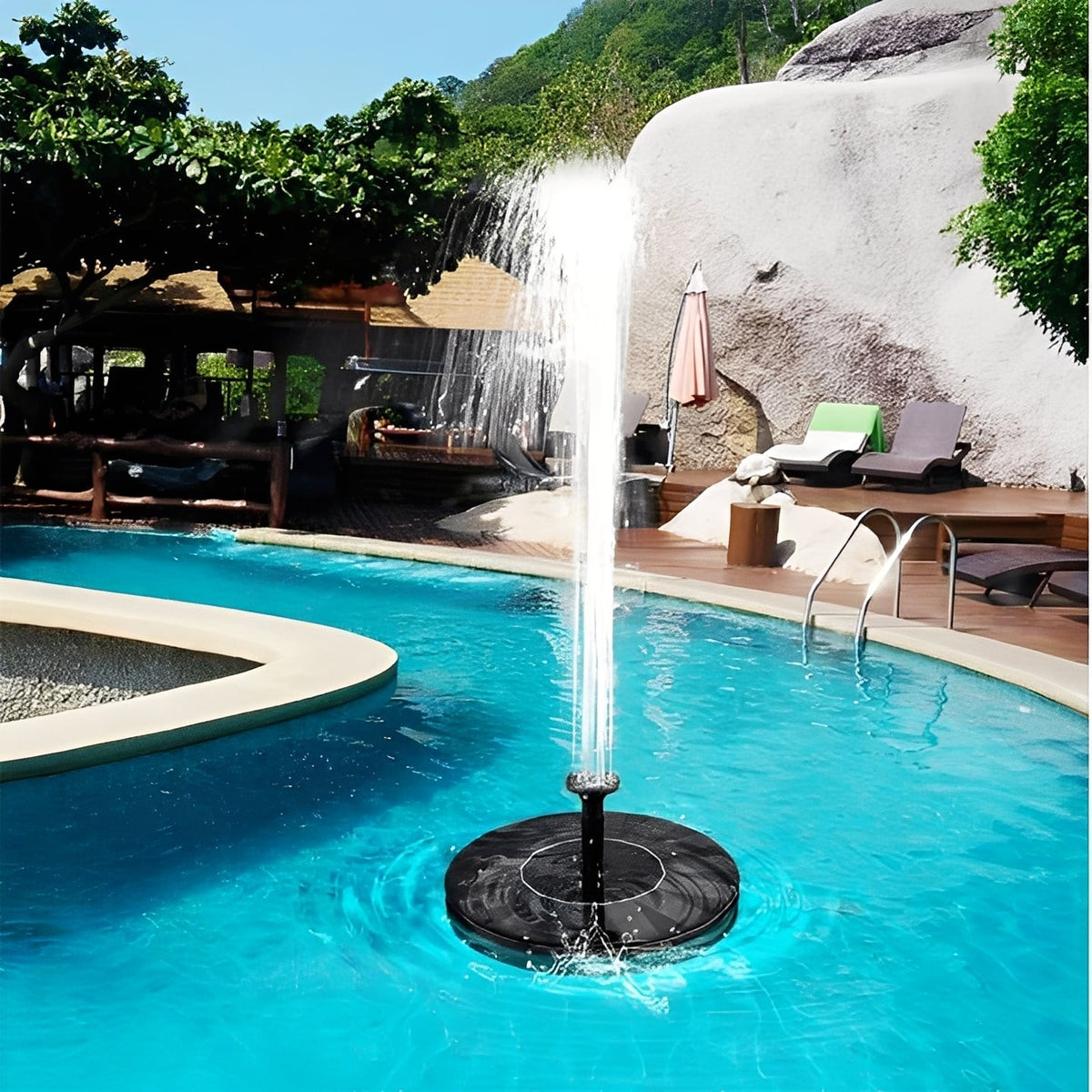 Solar Floating Fountain Pump for Outdoor Decoration