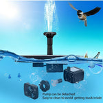 Solar Floating Fountain Pump for Outdoor Decoration