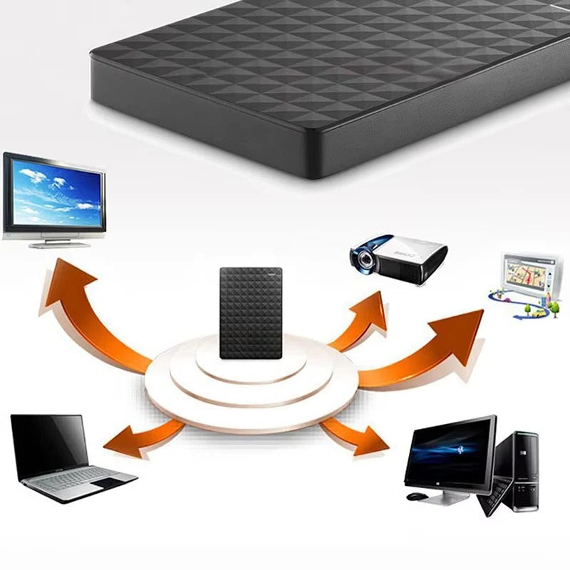 8TB High-Speed Portable Hard Drive for Easy Storage
