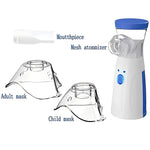 Compact USB Nebulizer for Home and Travel with Two Masks