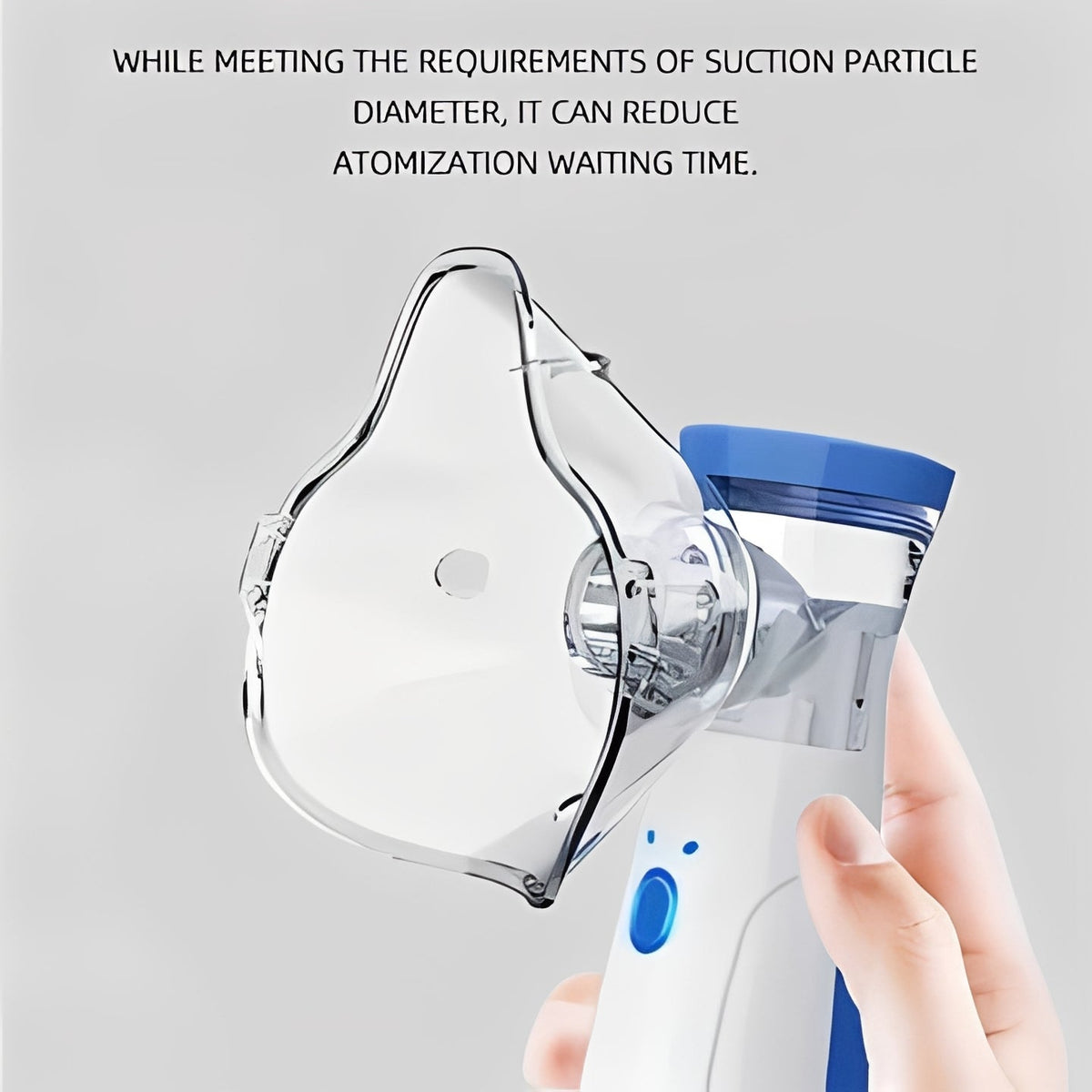Compact USB Nebulizer for Home and Travel with Two Masks