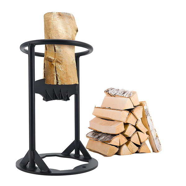 Portable Steel Wood Splitter with Stable Design