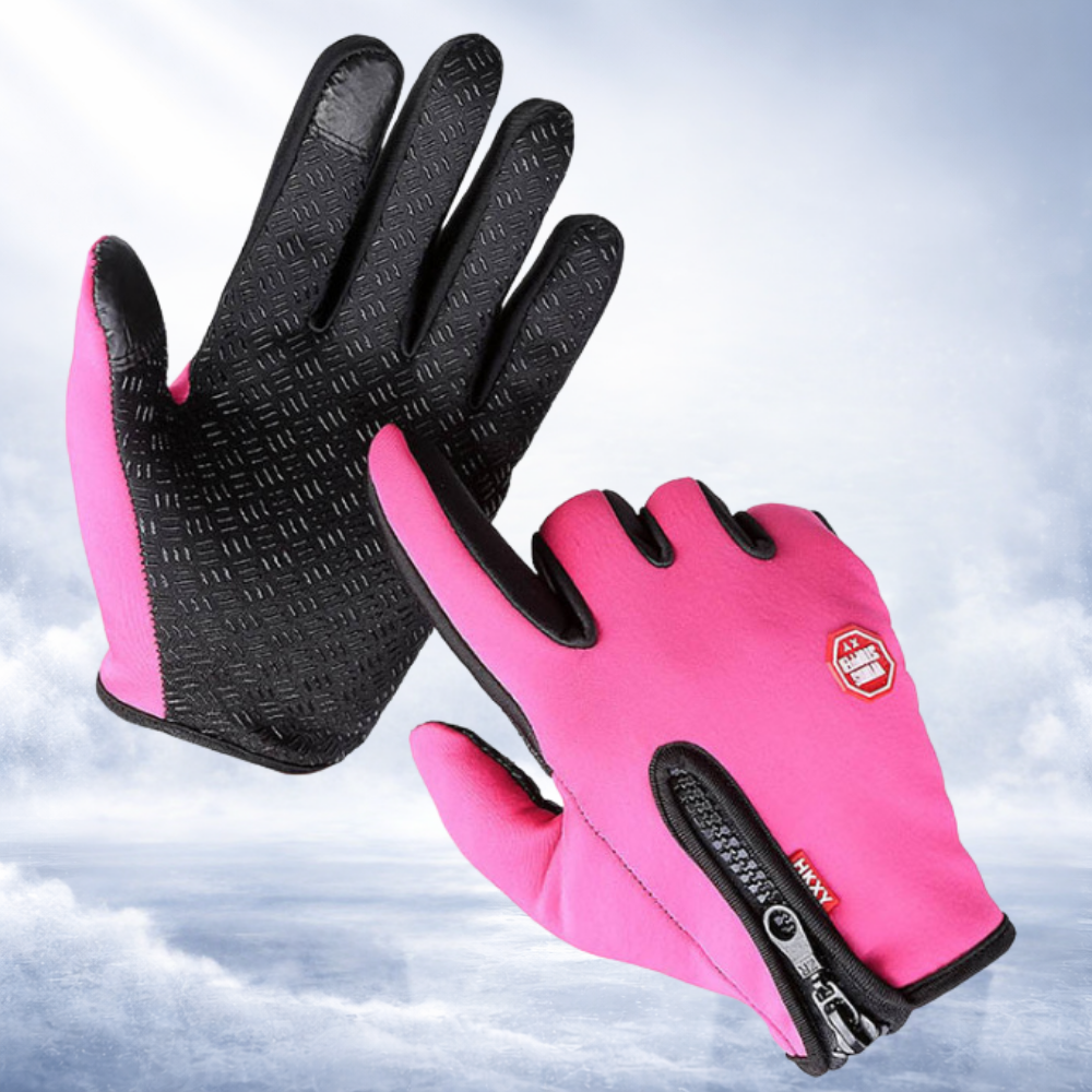 Touchscreen-Compatible Thermal Gloves with Winter Heating